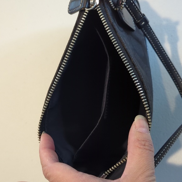 バッグ Coach Signature Demi mini Pouch Bag Navy Coach Signature Demi Mini Pouch Bag